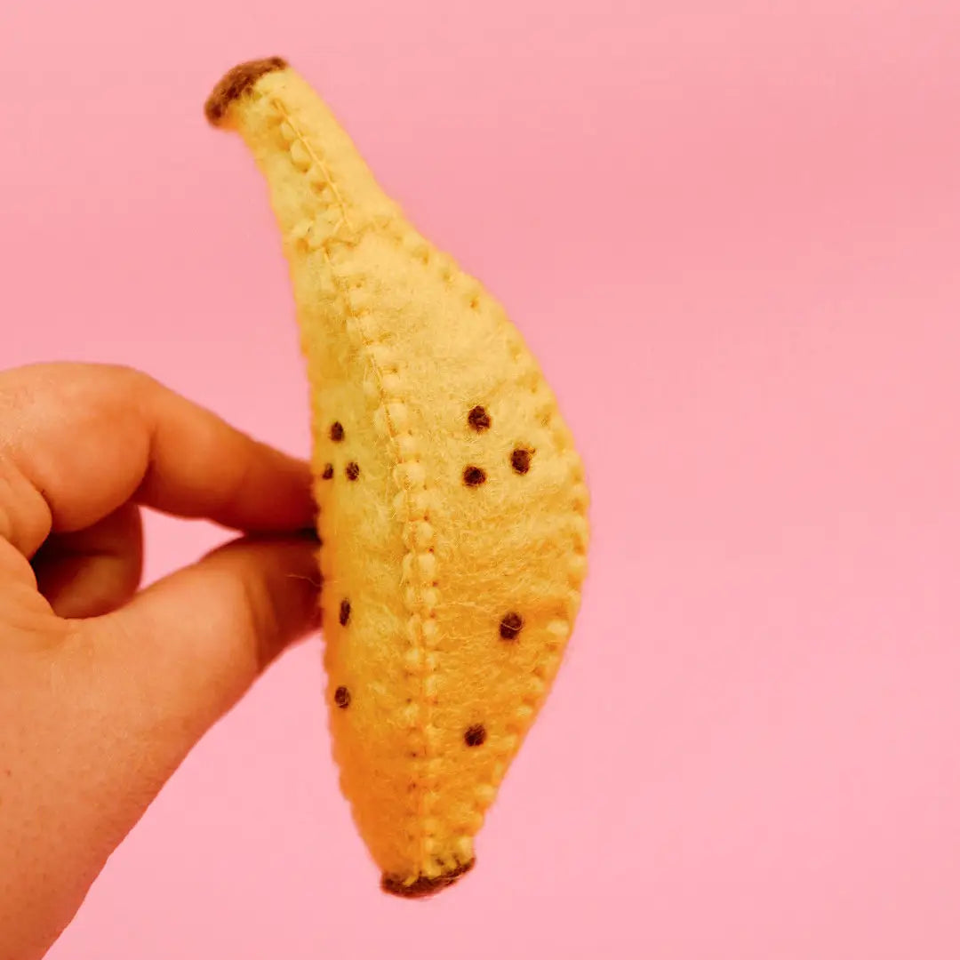 Felt Banana Car Vent Clip