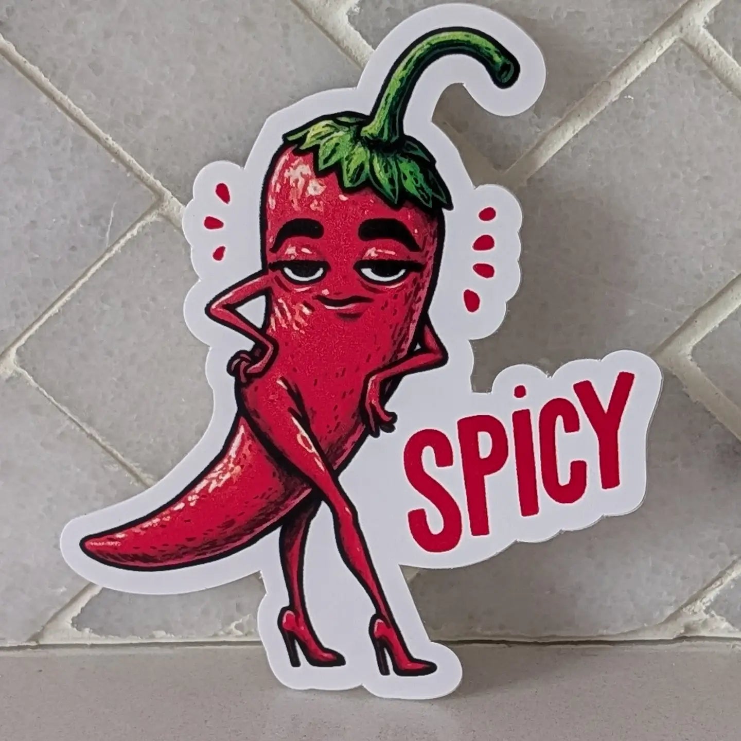Spicy Chili Pepper Sticker