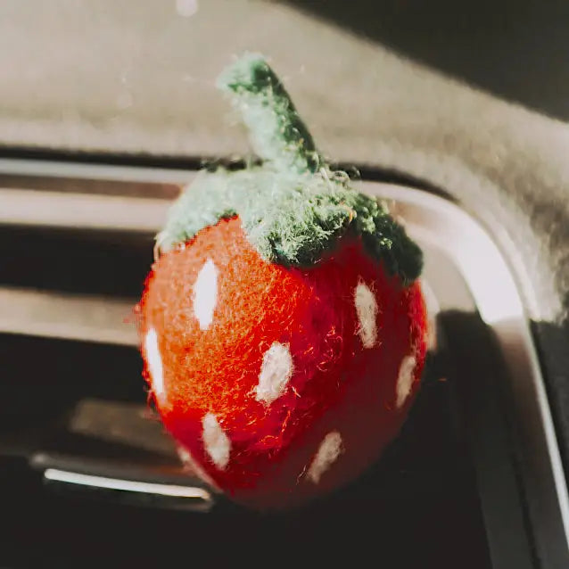 Strawberry Car Vent Clip