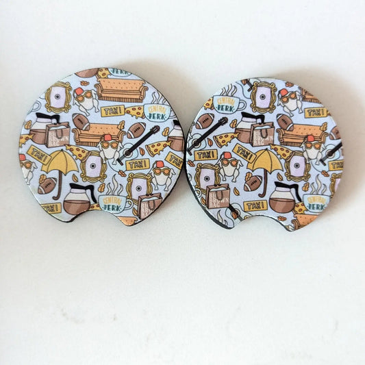 Friends Car Coasters