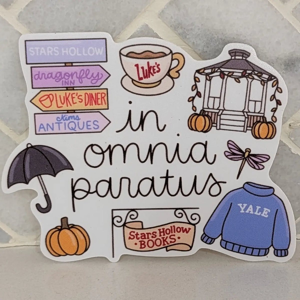 Gg Omnia Inspired Sticker