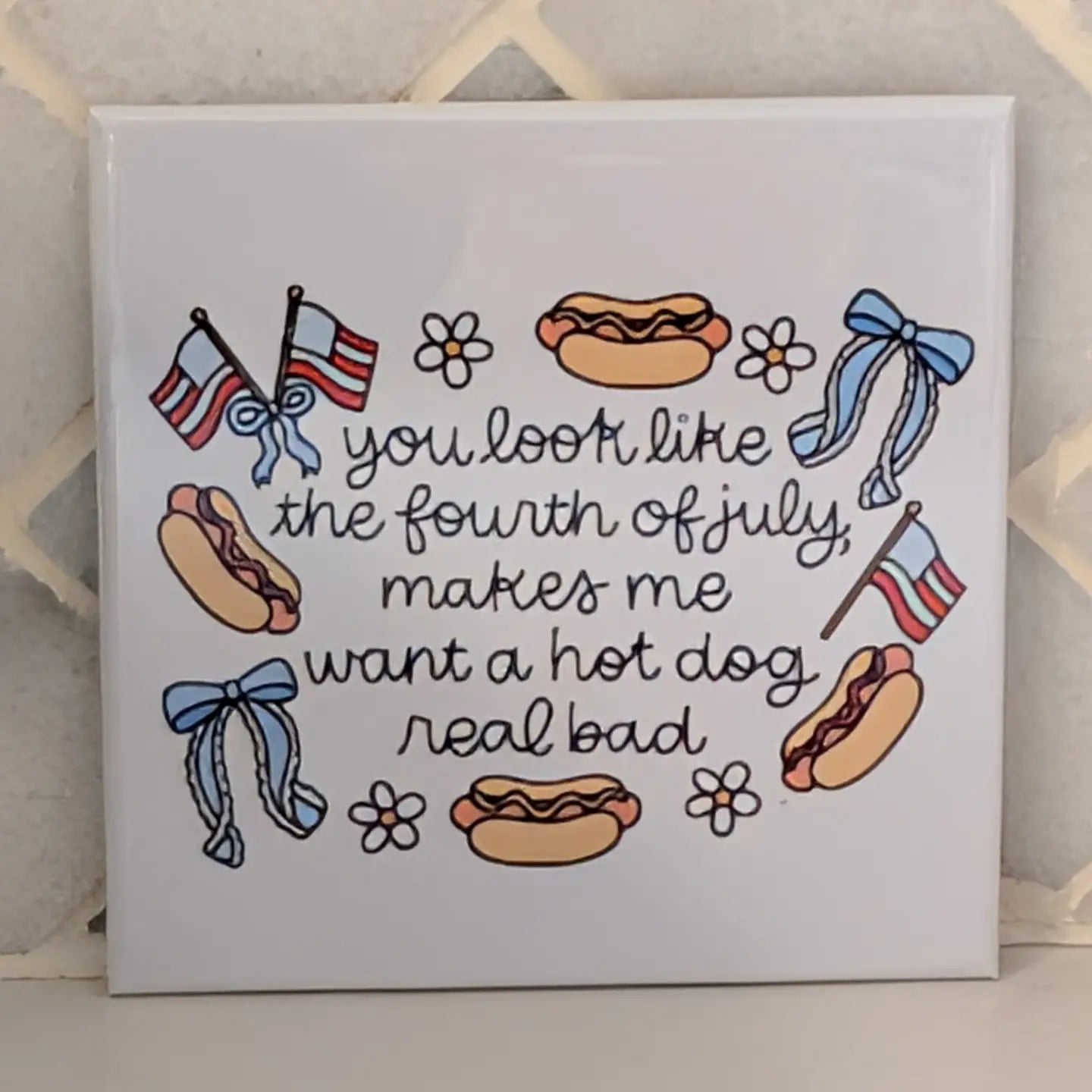 Like The Fourth Of July Fridge Locker Magnet