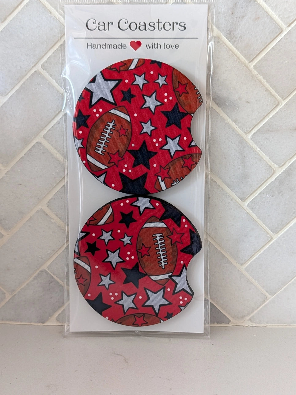 Football Stars Car Coasters