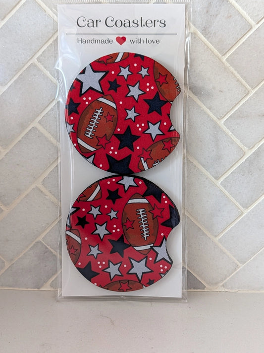 Football Stars Car Coasters