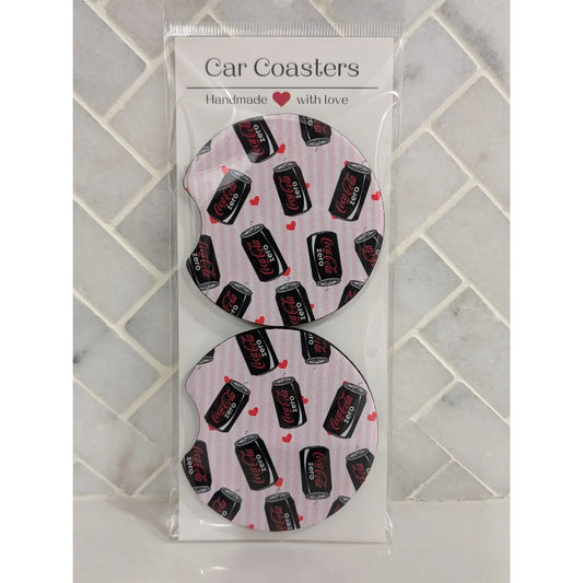 Zero C Soda Car Coasters