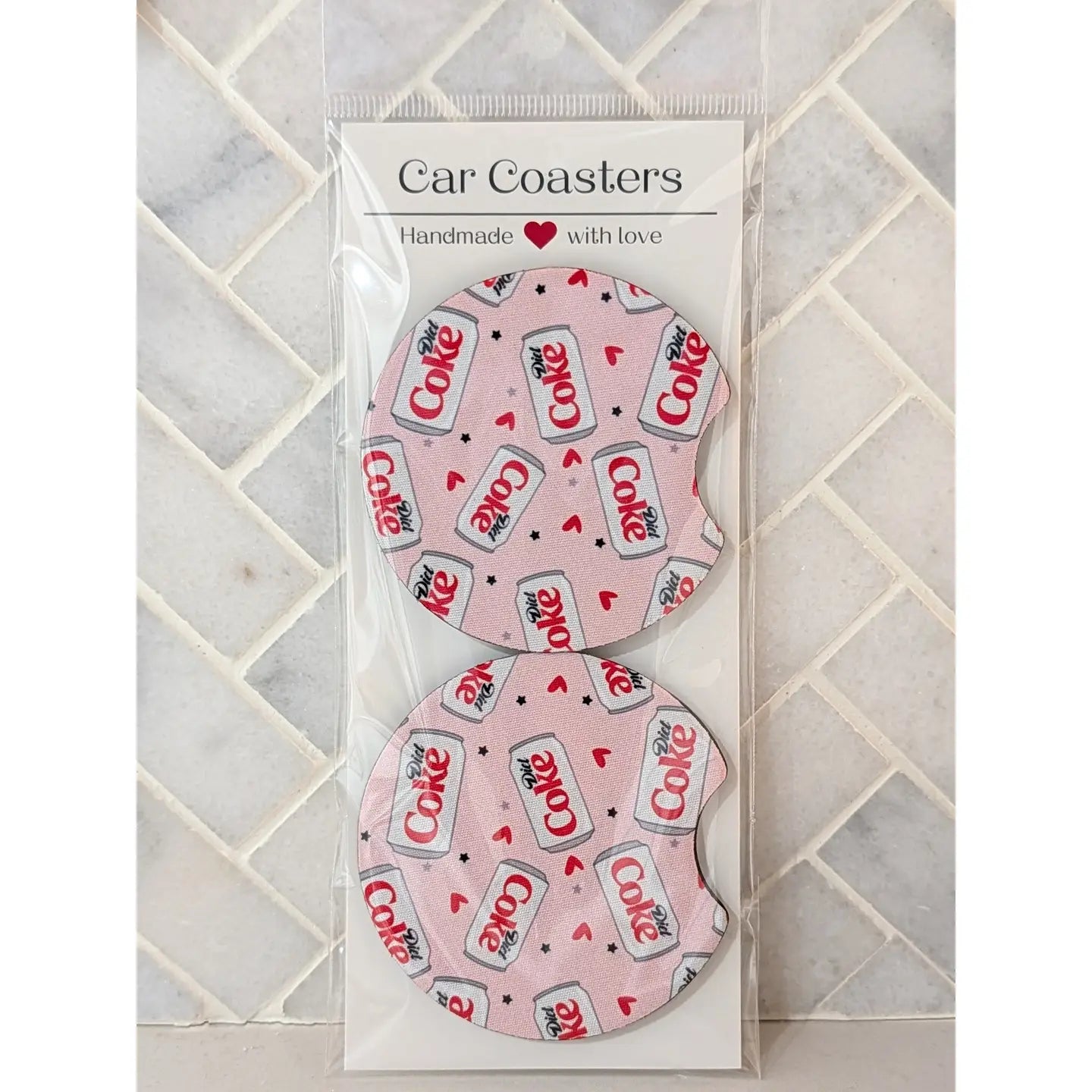 Diet Soda Car Coasters