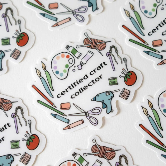 Certified Craft Collector Sticker