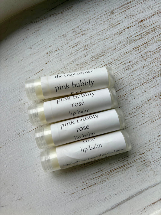 Pink Bubbly Rosé Lip Balm