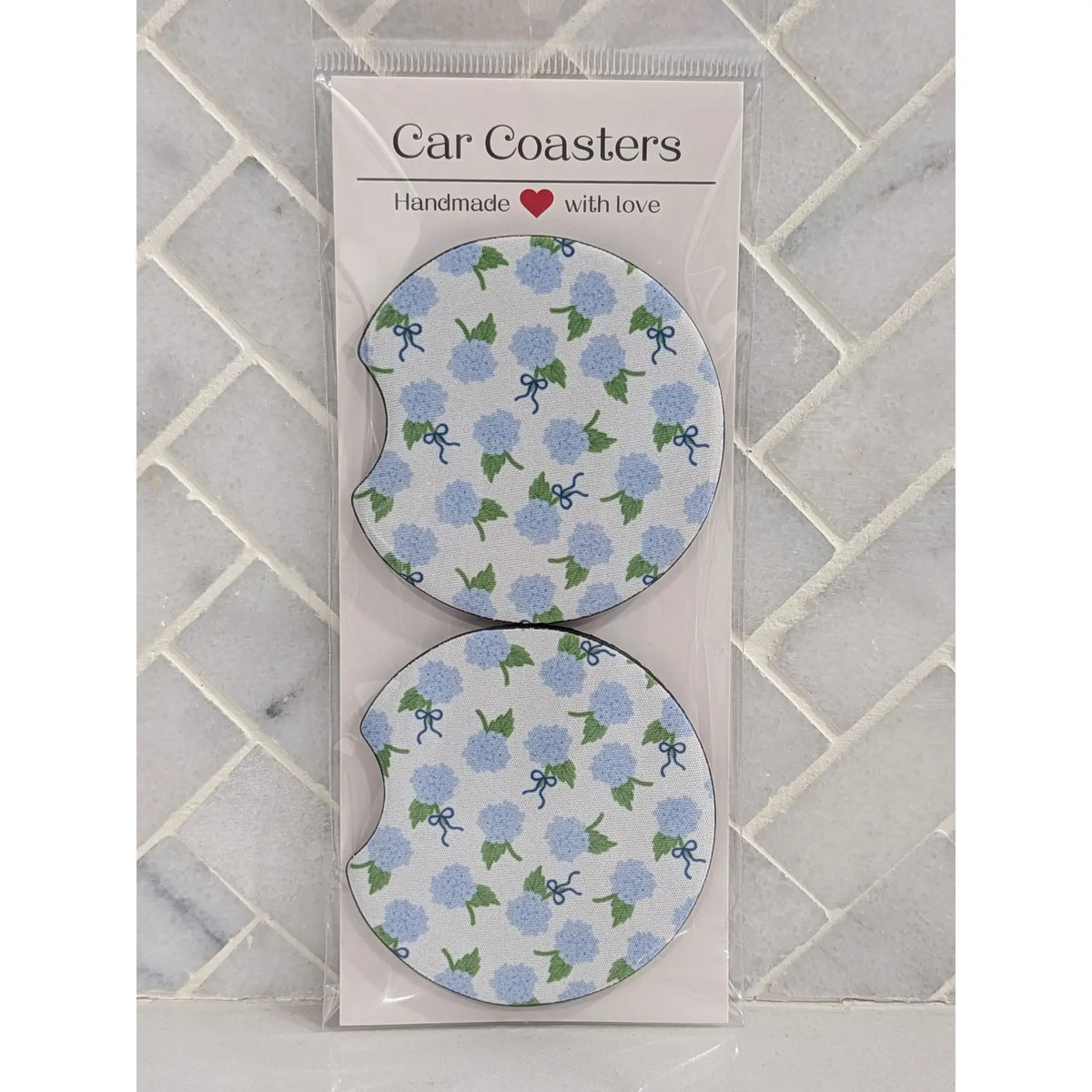 Hydrangea Flower Car Coasters