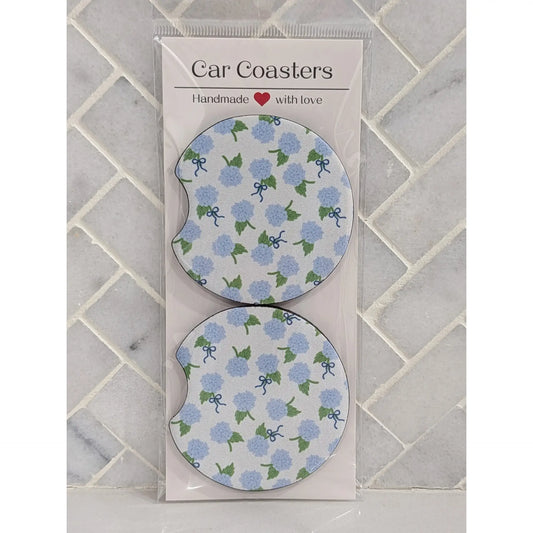 Hydrangea Flower Car Coasters