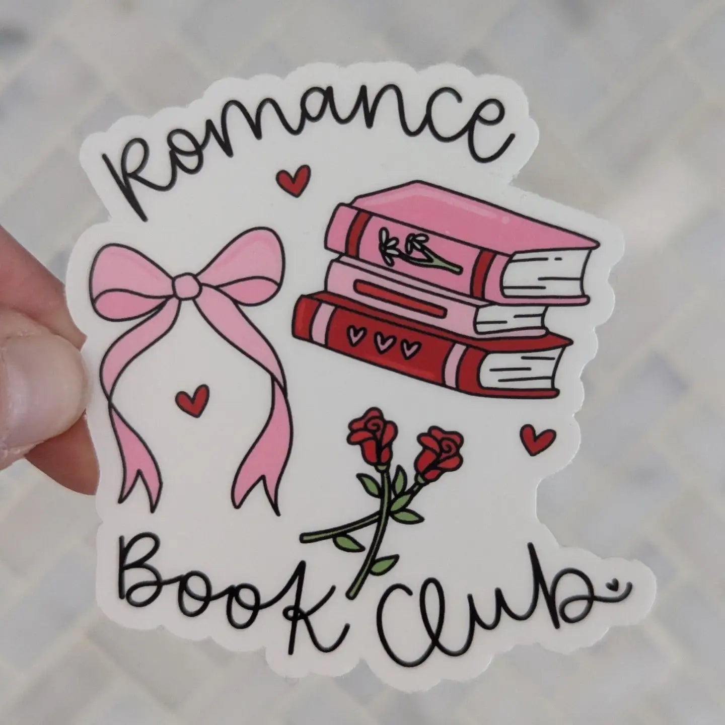 Romance Book Club Sticker