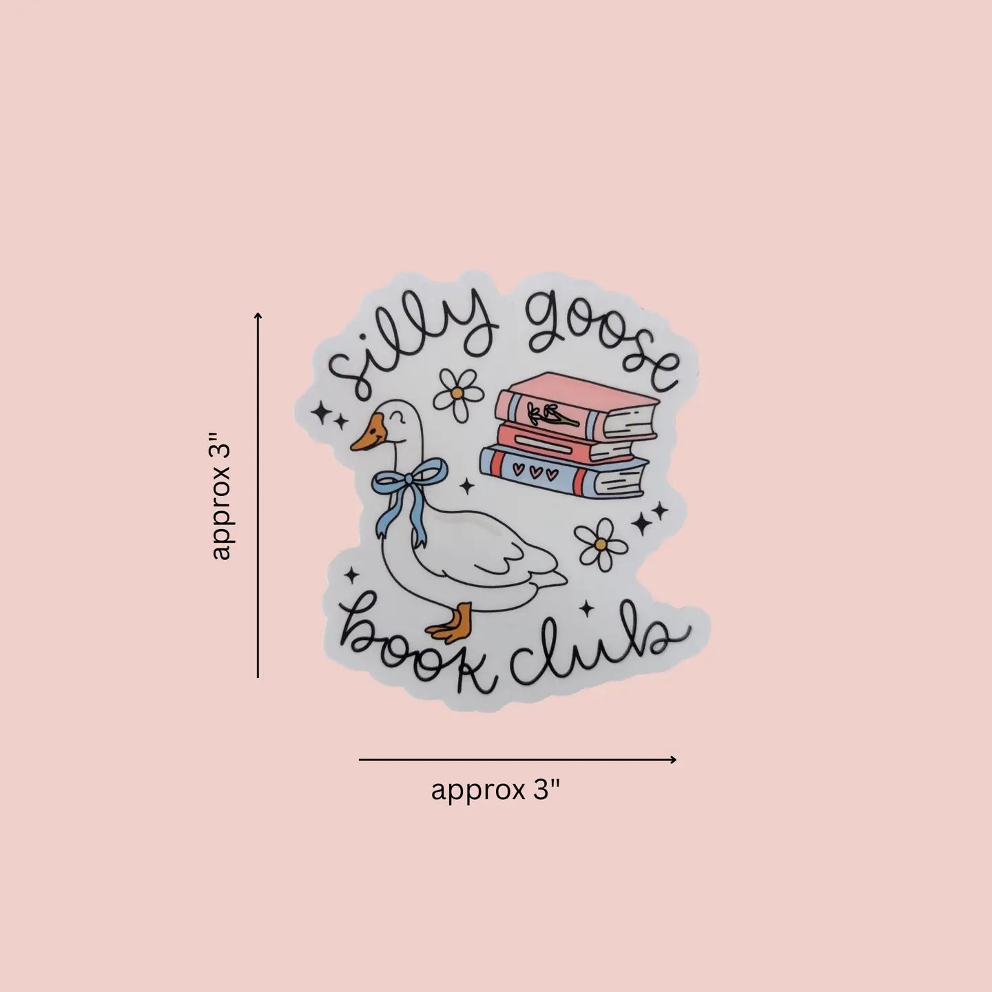 Silly Goose Book Club Sticker