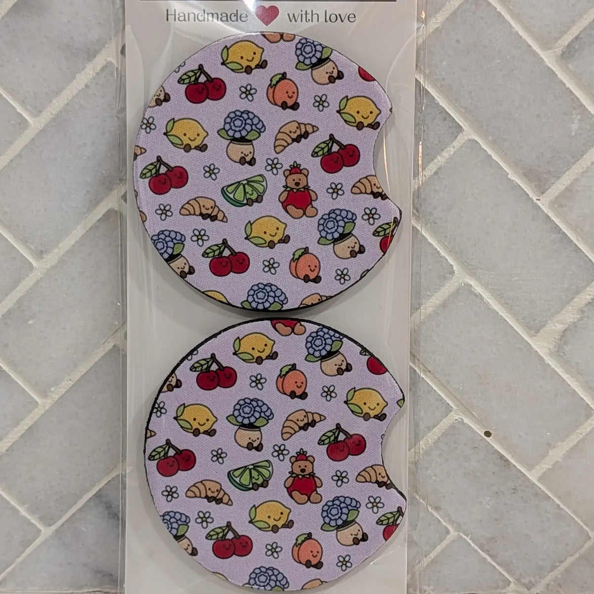 Cute Stuffies Lover Car Coasters