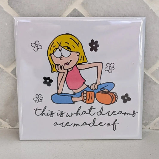 Liz Dreams Fridge Locker Magnet