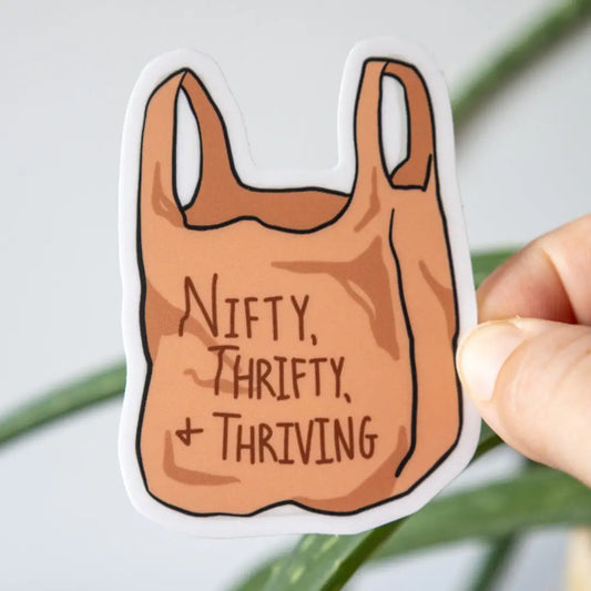 Nifty Thrifty & Thriving Sticker