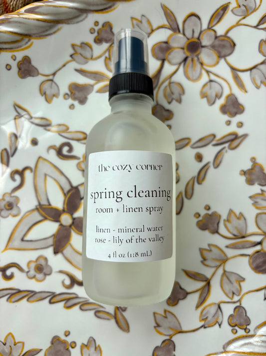 Spring Cleaning Room + Linen Spray