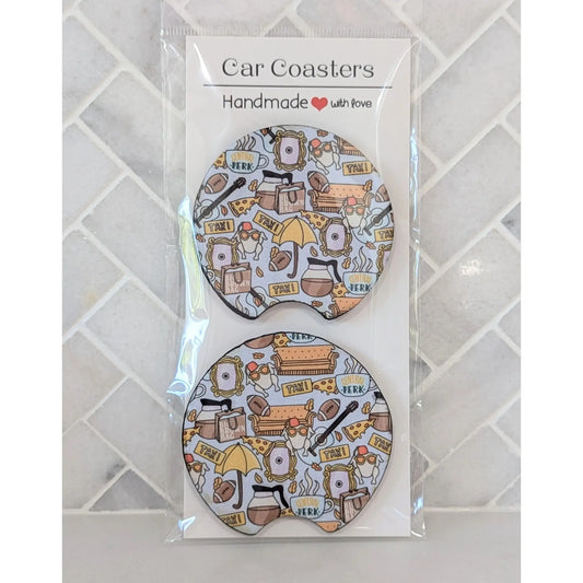 Friends Car Coasters