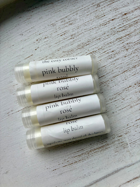 Pink Bubbly Rosé Lip Balm