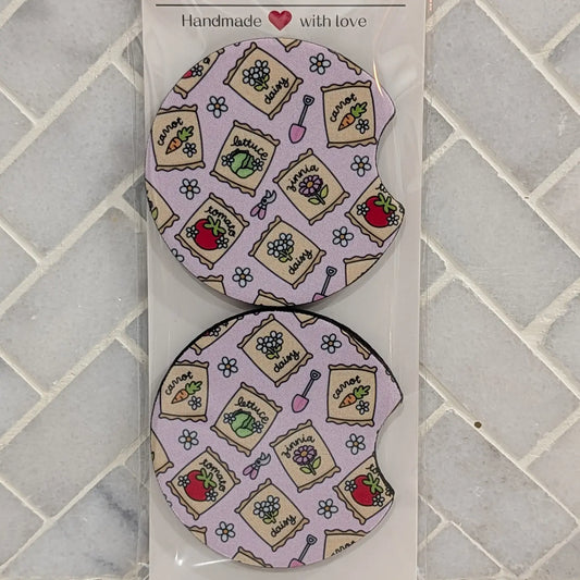 Garden Girls Car Coasters