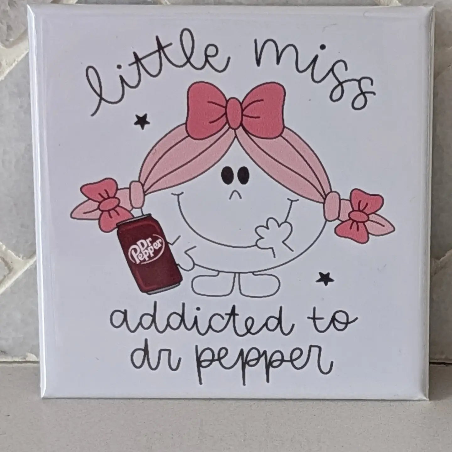 Miss Doc P Fridge Locker Magnet