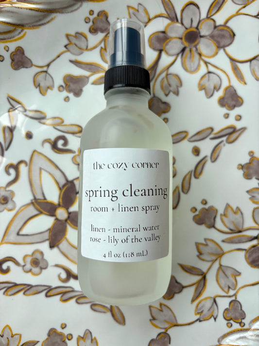 Spring Cleaning Room + Linen Spray