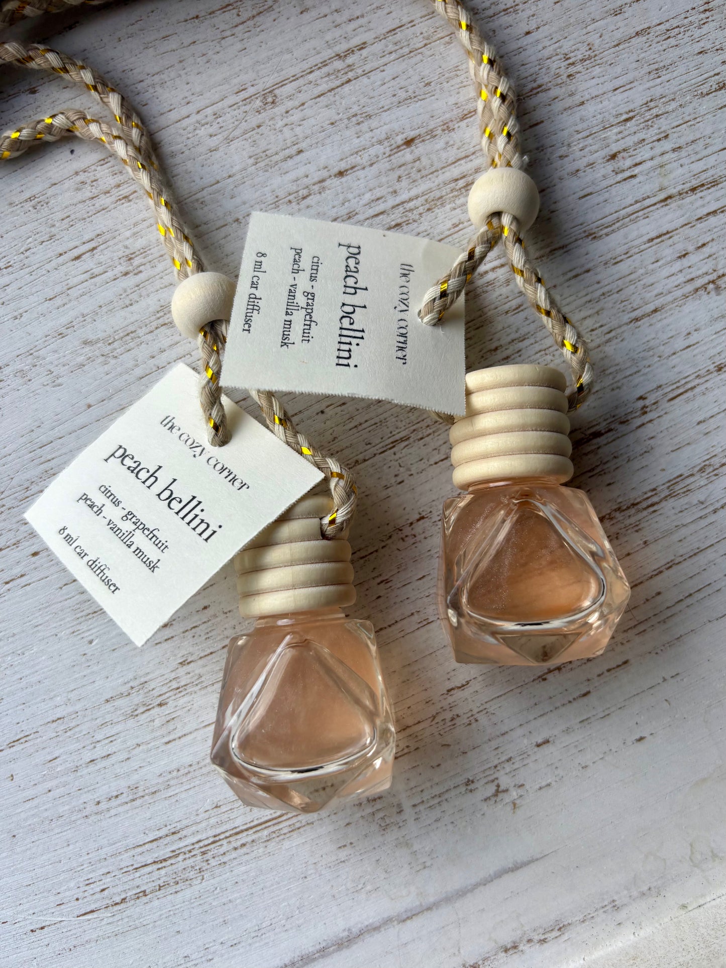 Peach Bellini Car Diffuser