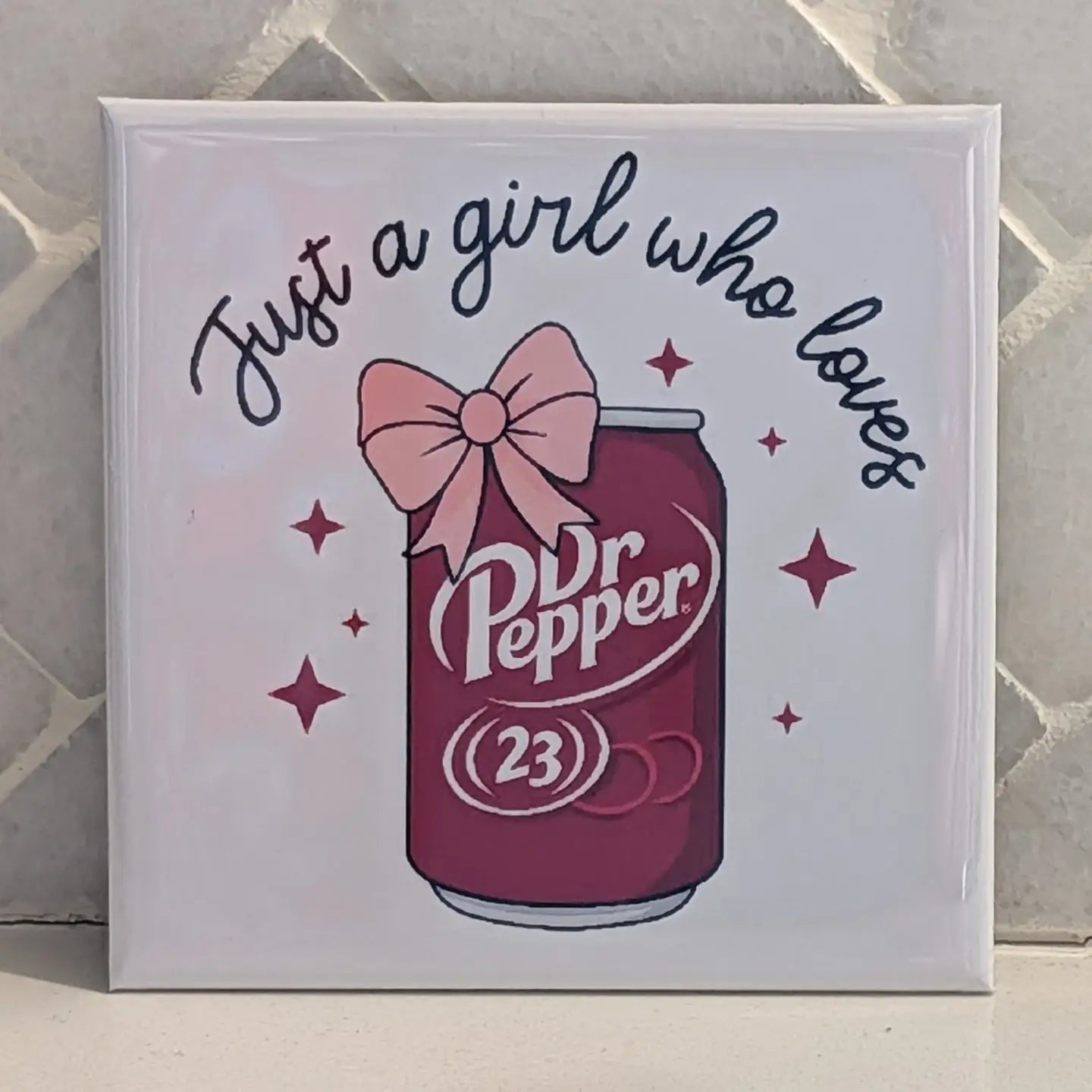 Loves Doc P Fridge Locker Magnet