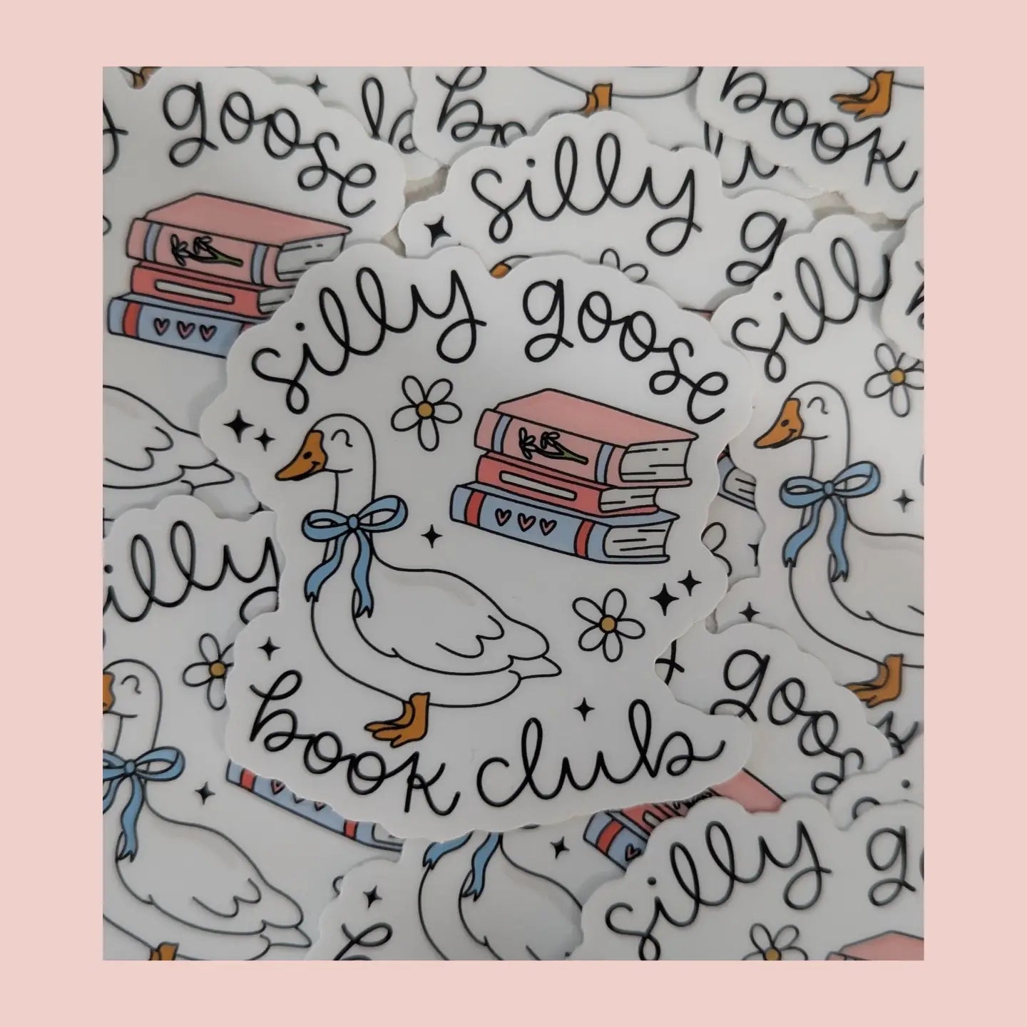 Silly Goose Book Club Sticker