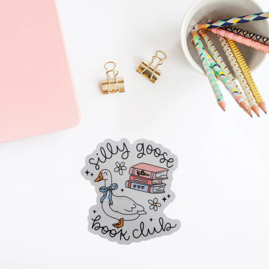 Silly Goose Book Club Sticker