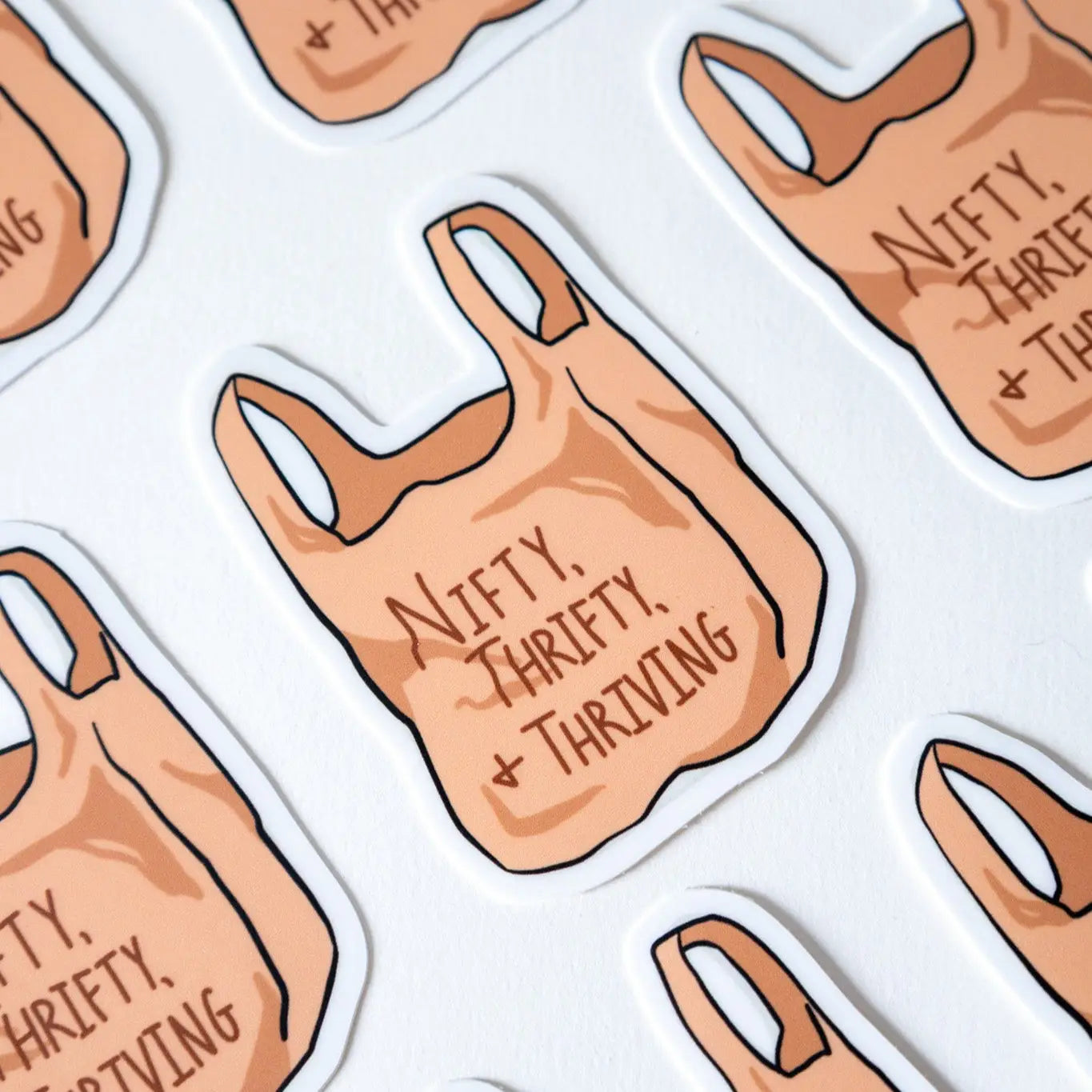 Nifty Thrifty & Thriving Sticker