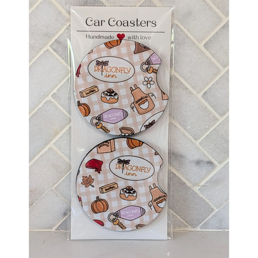 Gg Shop Doodles Car Coasters