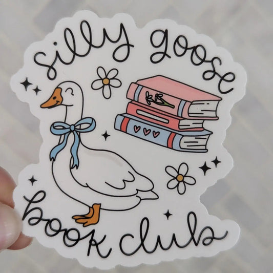 Silly Goose Book Club Sticker