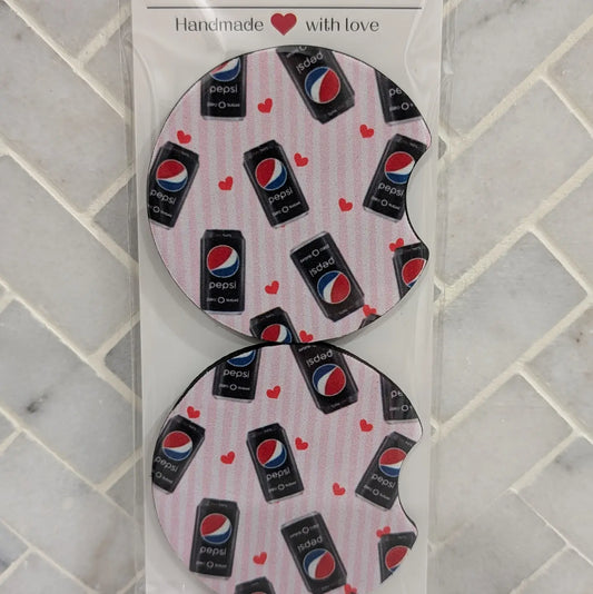Zero P Soda Car Coasters
